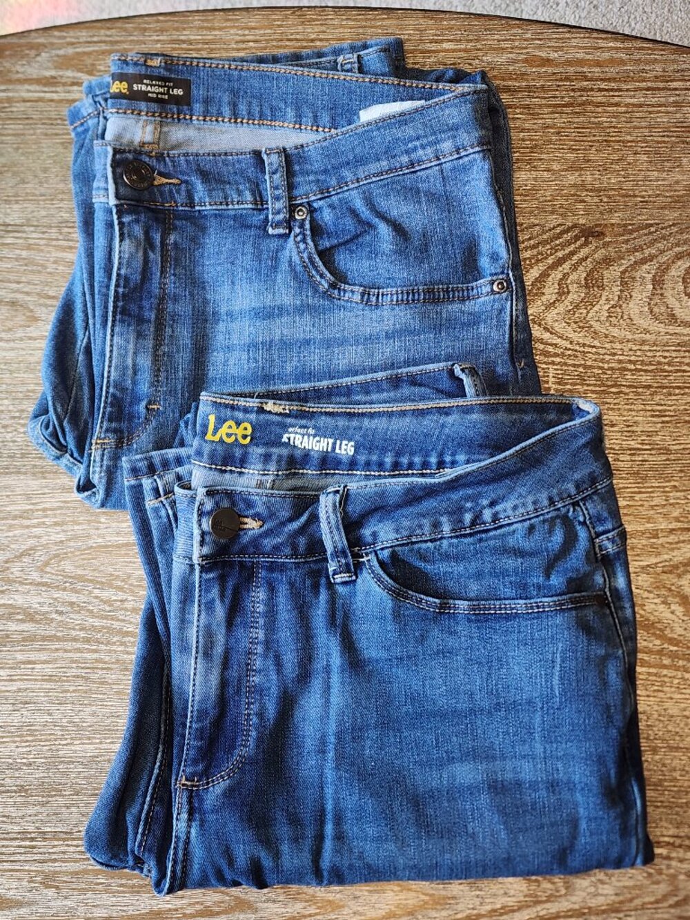 Lee Straight Leg Jean Bundle, Size 14 Long